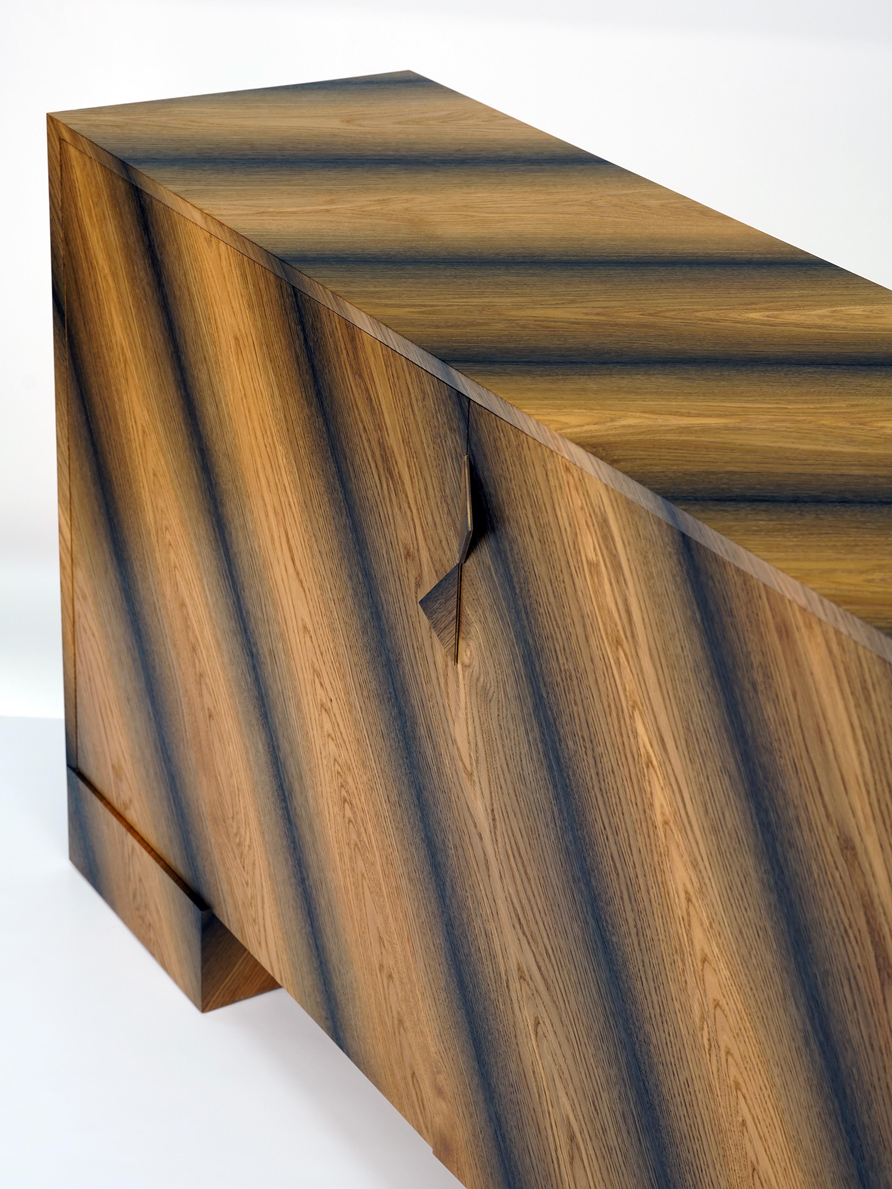 Legno di torbiera Console in 1, legno di Oak Wood vecchio di 200 anni in vendita