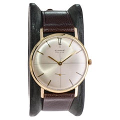 Roymart 14Kt Solid Gold Dress Style Watch with Original Dial Swiss Made 