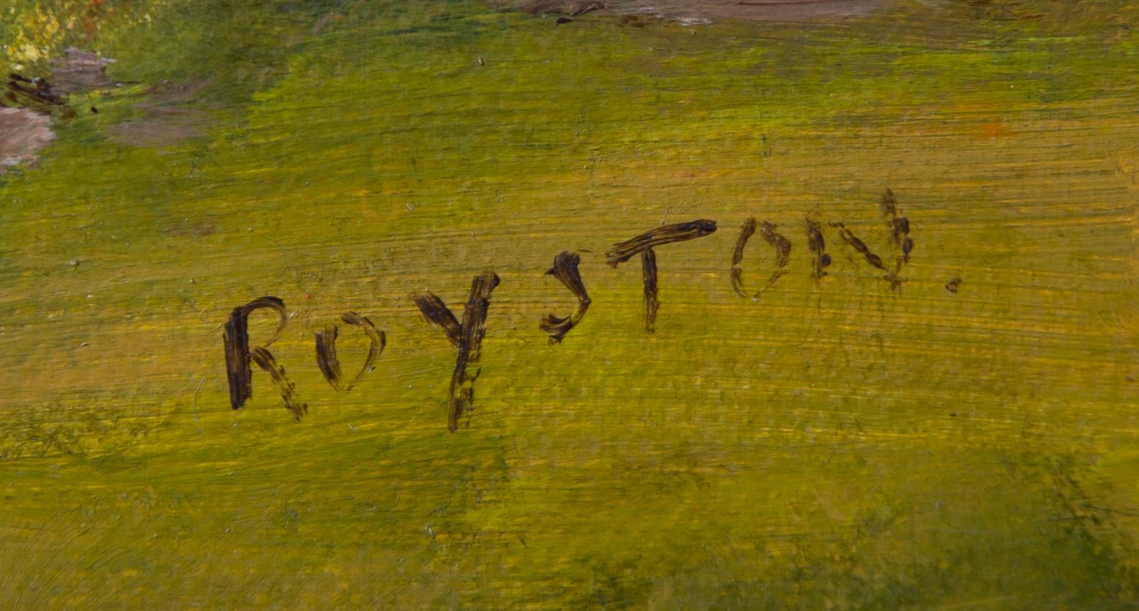 Royston - 1990 Oil, Widecombe in the Moor, Dartmoor For Sale 4