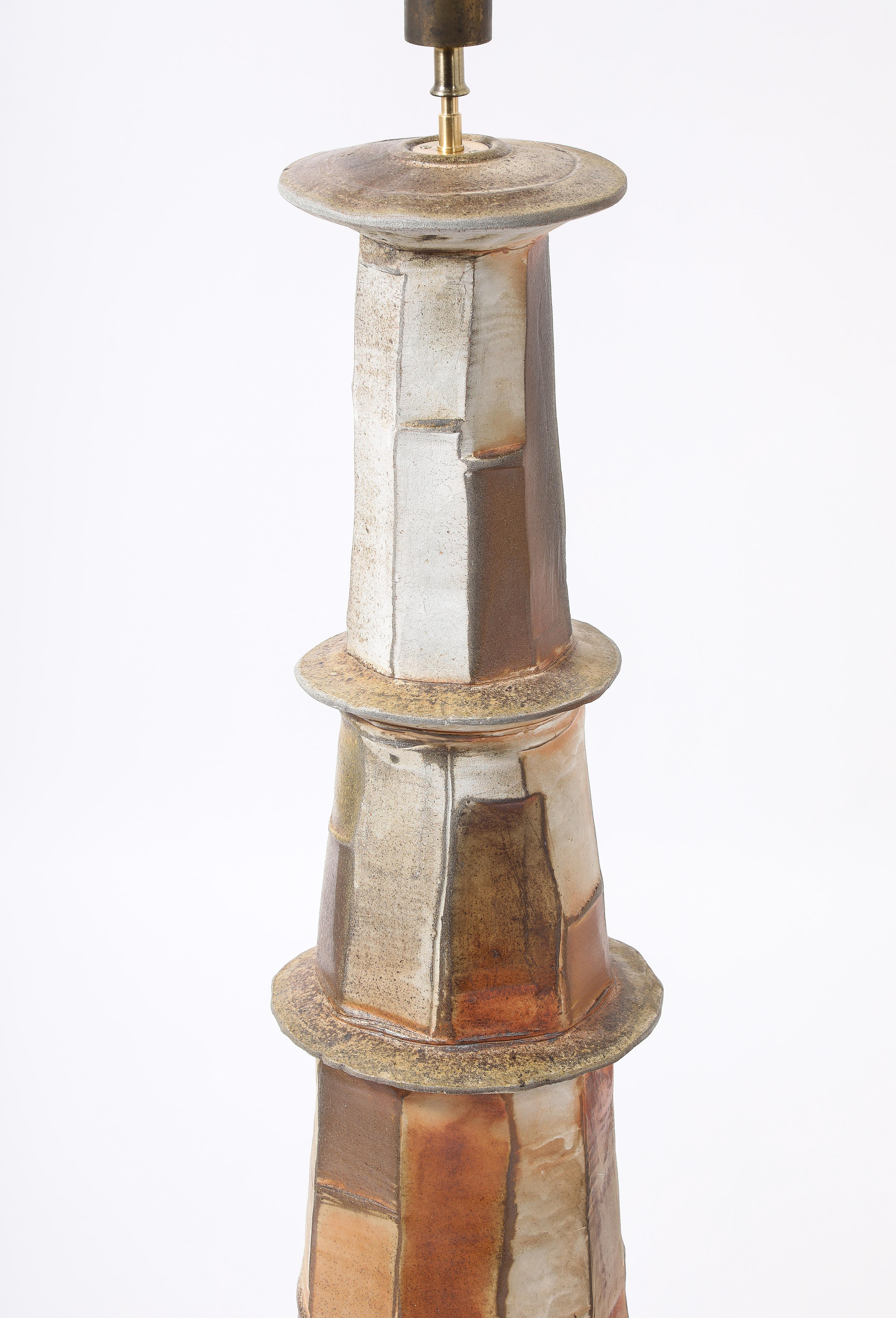 Roz Herin Ceramic Floor Lamps, France 2020 For Sale 5