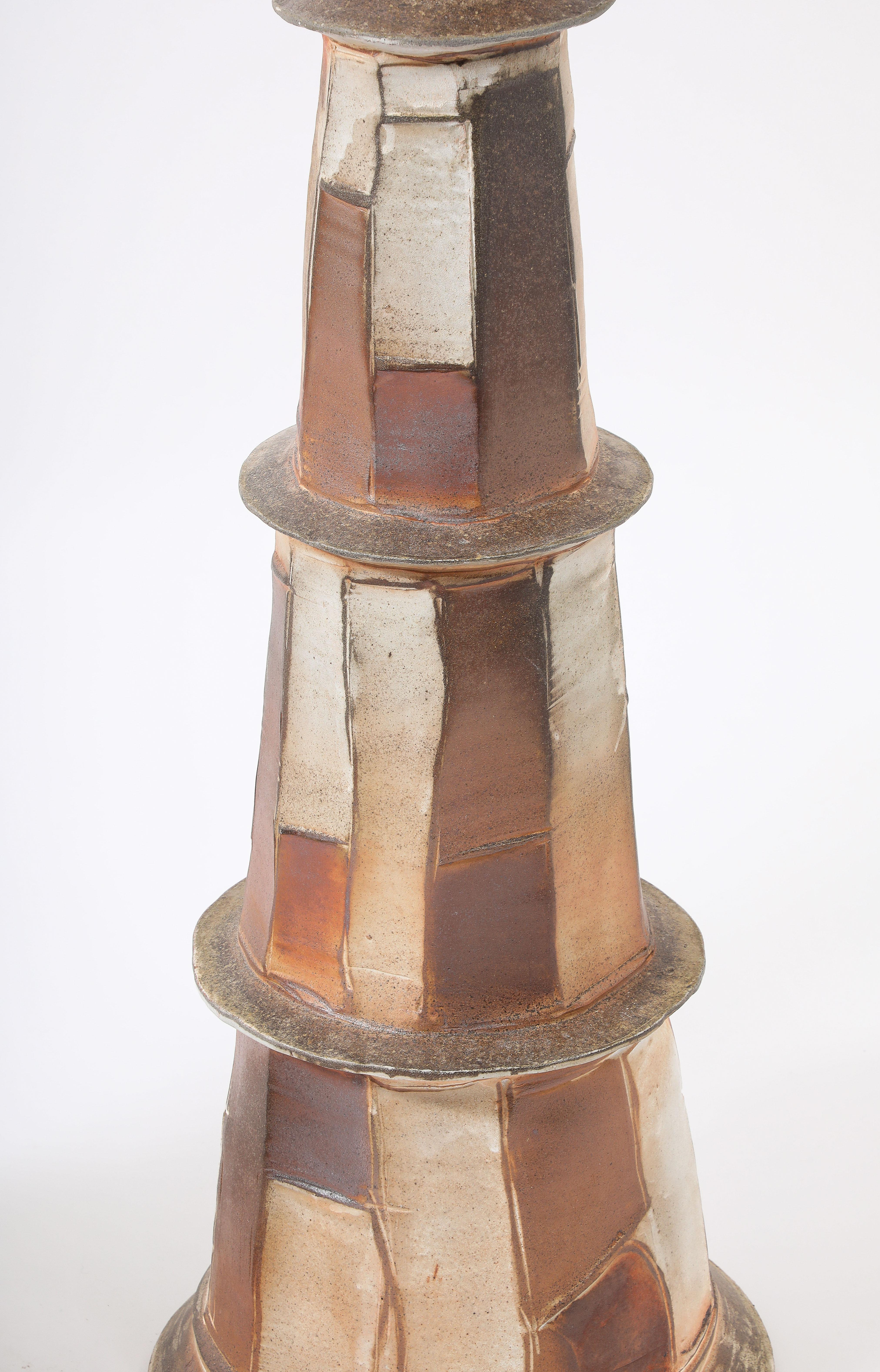 Roz Herin Ceramic Floor Lamps, France 2020 For Sale 6