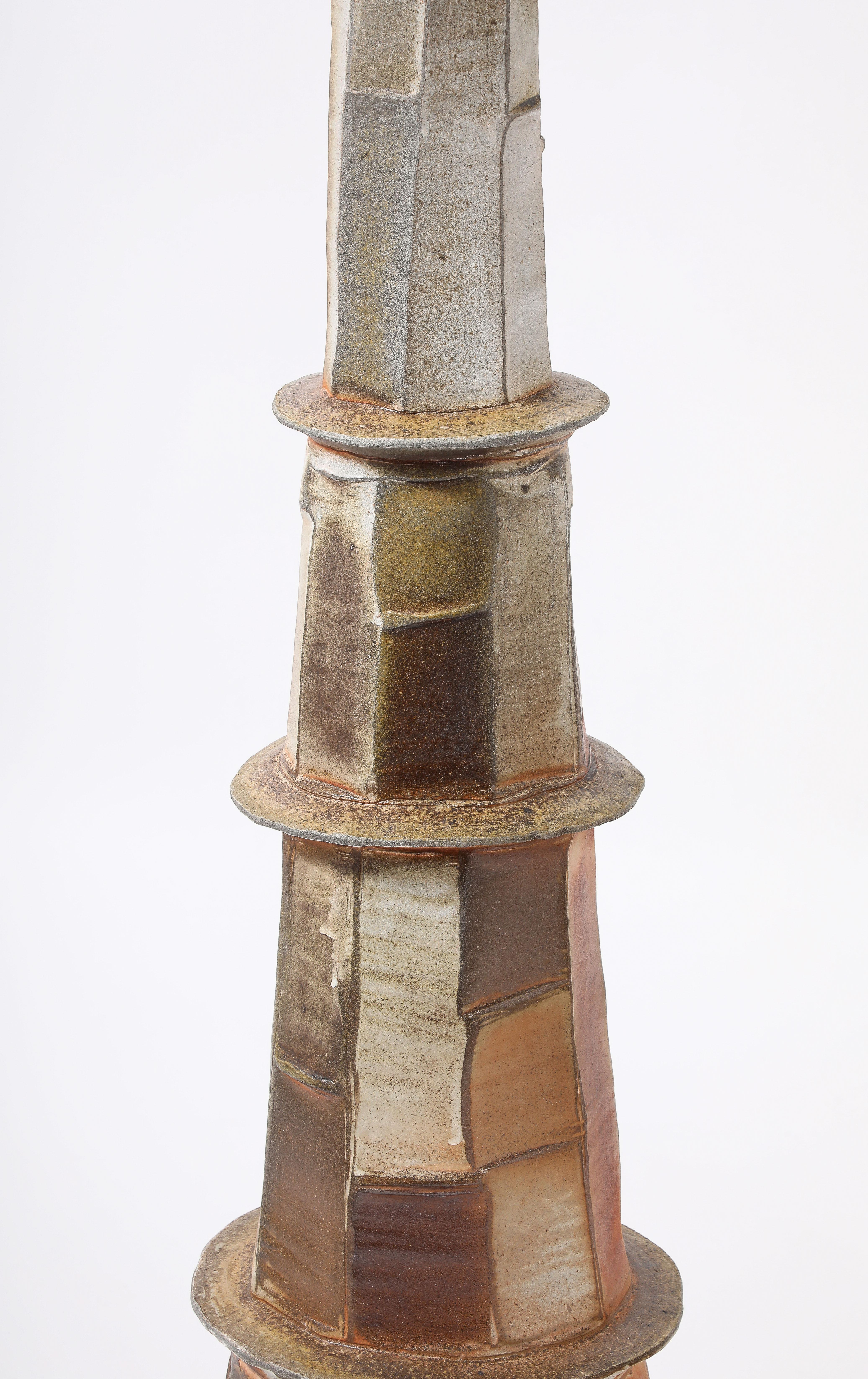 Roz Herin Ceramic Floor Lamps, France 2020 For Sale 1