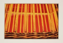 "City Art 32" San Francisco Abstract Color Photograph with Red and Yellow