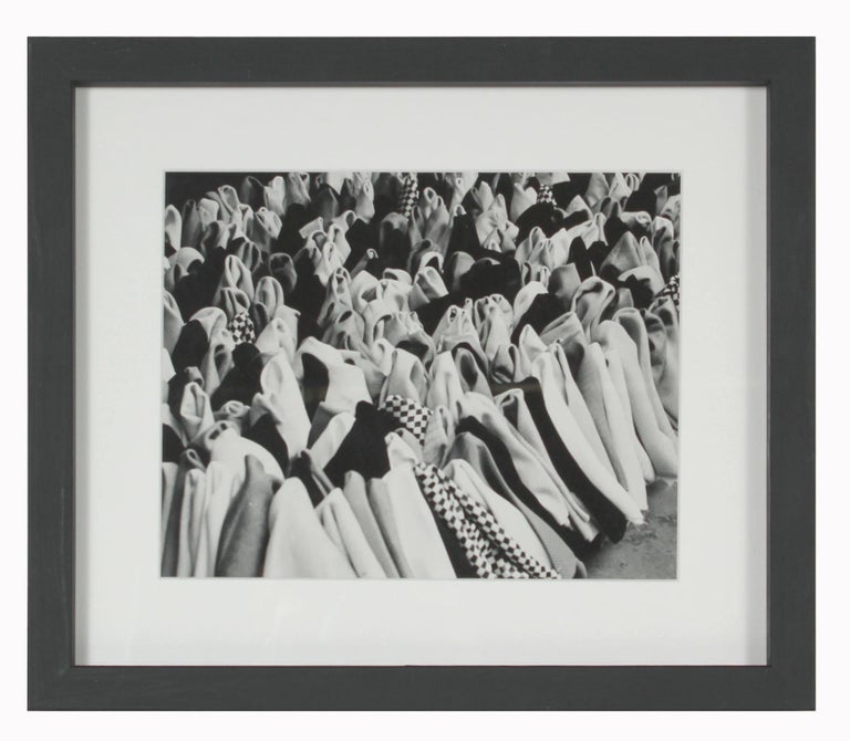 This work is a 1960s photograph by New York/San Francisco photographer Roz Joseph (1926-2019). Joseph traveled extensively through Europe, North Africa, and Asia in the 1960s shooting in black and white and processing her silver gelatin prints in