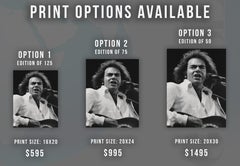 Neil Diamond Performing - Closeup Globe Photos Fine Art Print