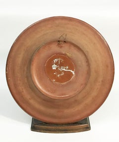 Rozenburg Earthenware Large Wall Plate, The Hague, The Netherlands, 1898