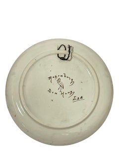 Rozenburg Earthenware Wall Plate, The Hague, the Netherlands, 1893