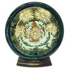 Rozenburg Earthenware Wall Plate, The Hague, The Netherlands, 1893