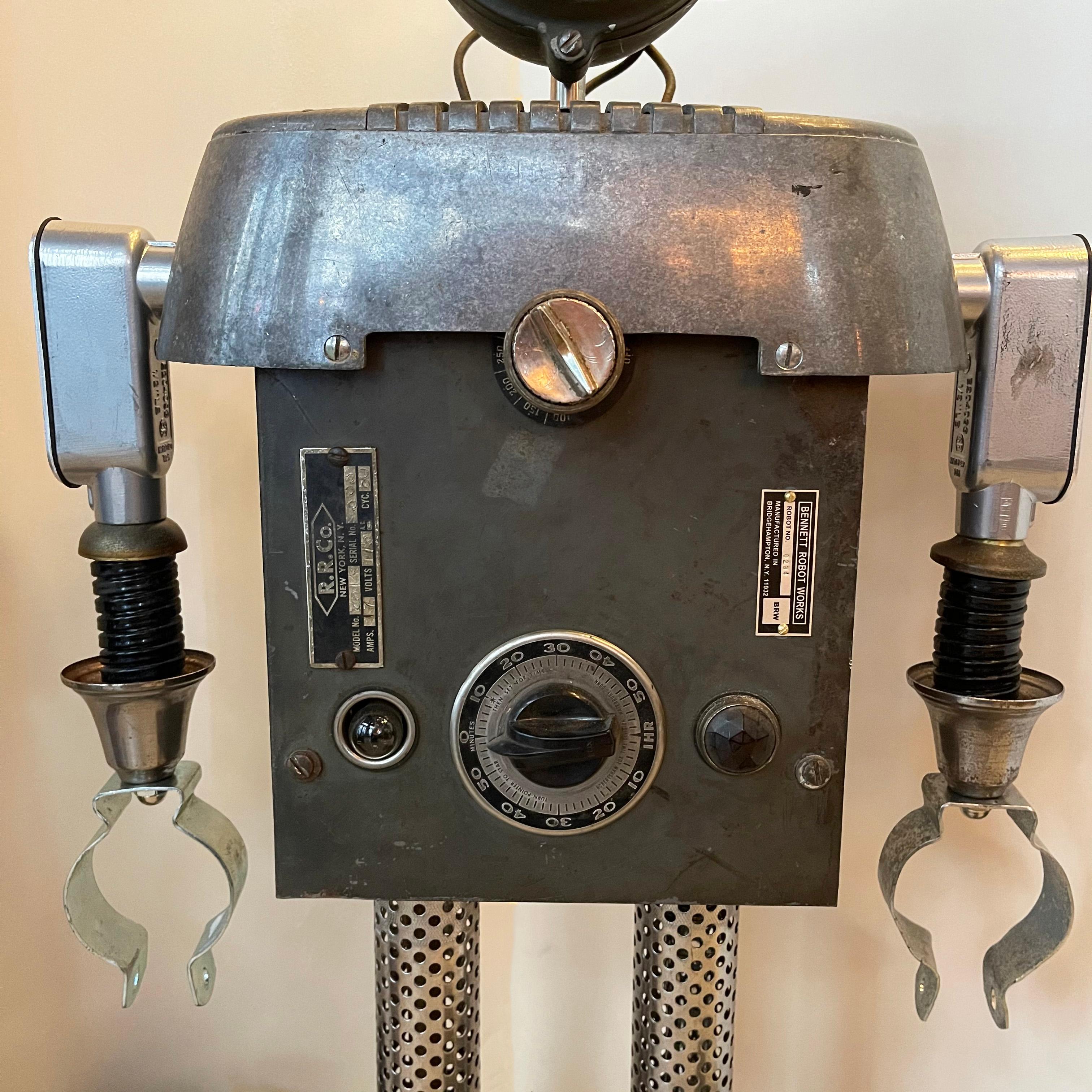 Mid-20th Century R.R. Robot Sculpture by Bennett Robot Works