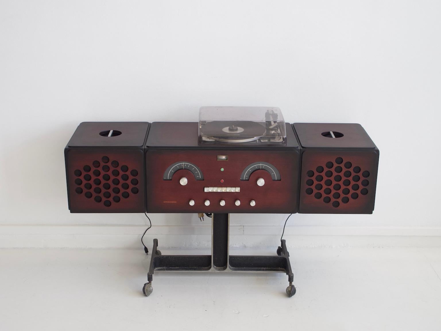 Rr126 Stereo System by Achille and Pier Castiglioni, Manufactured by Brionvega 8