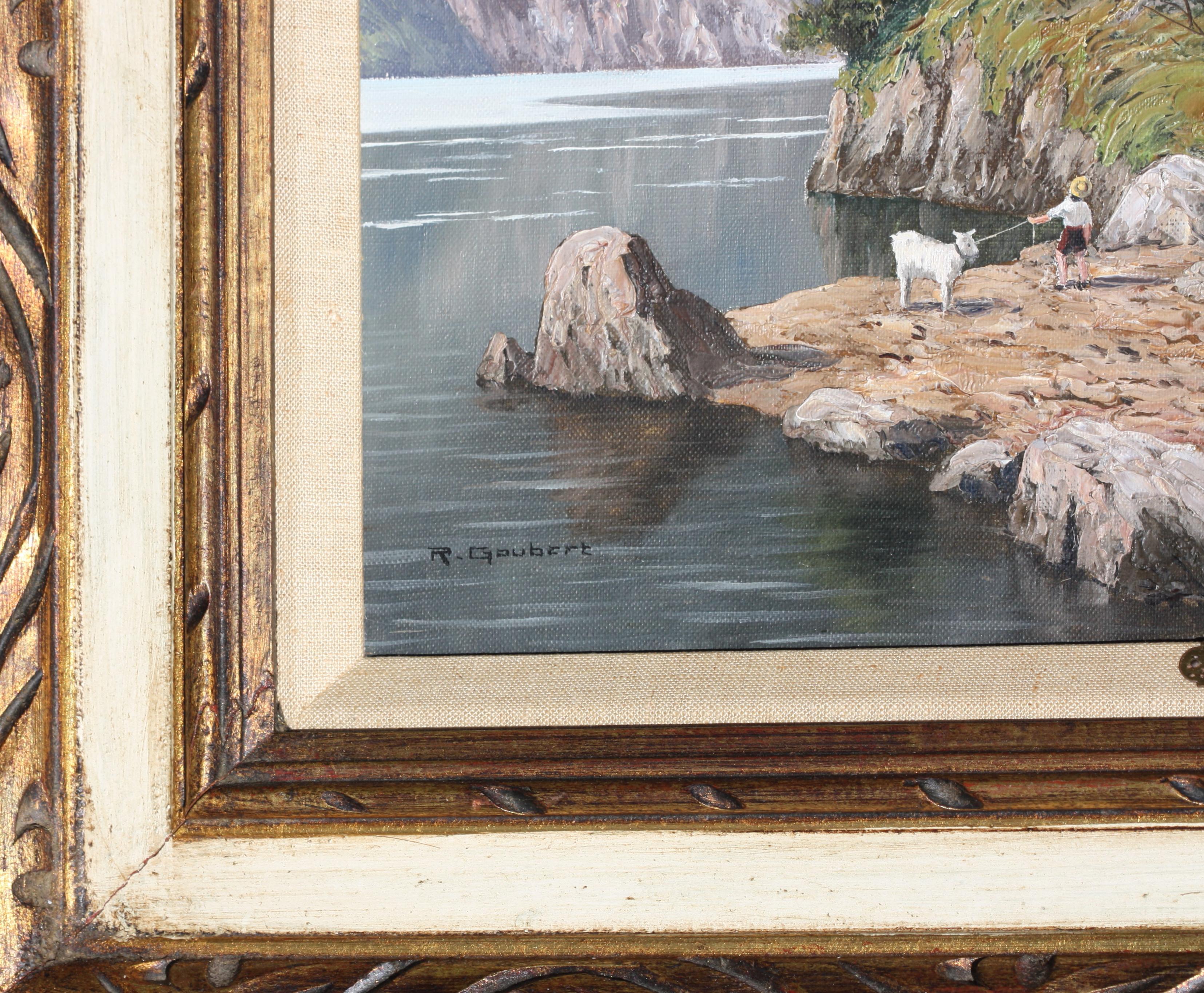 Canvas R.(Raymond) Goubert, (20th/21st. Century) Painting For Sale