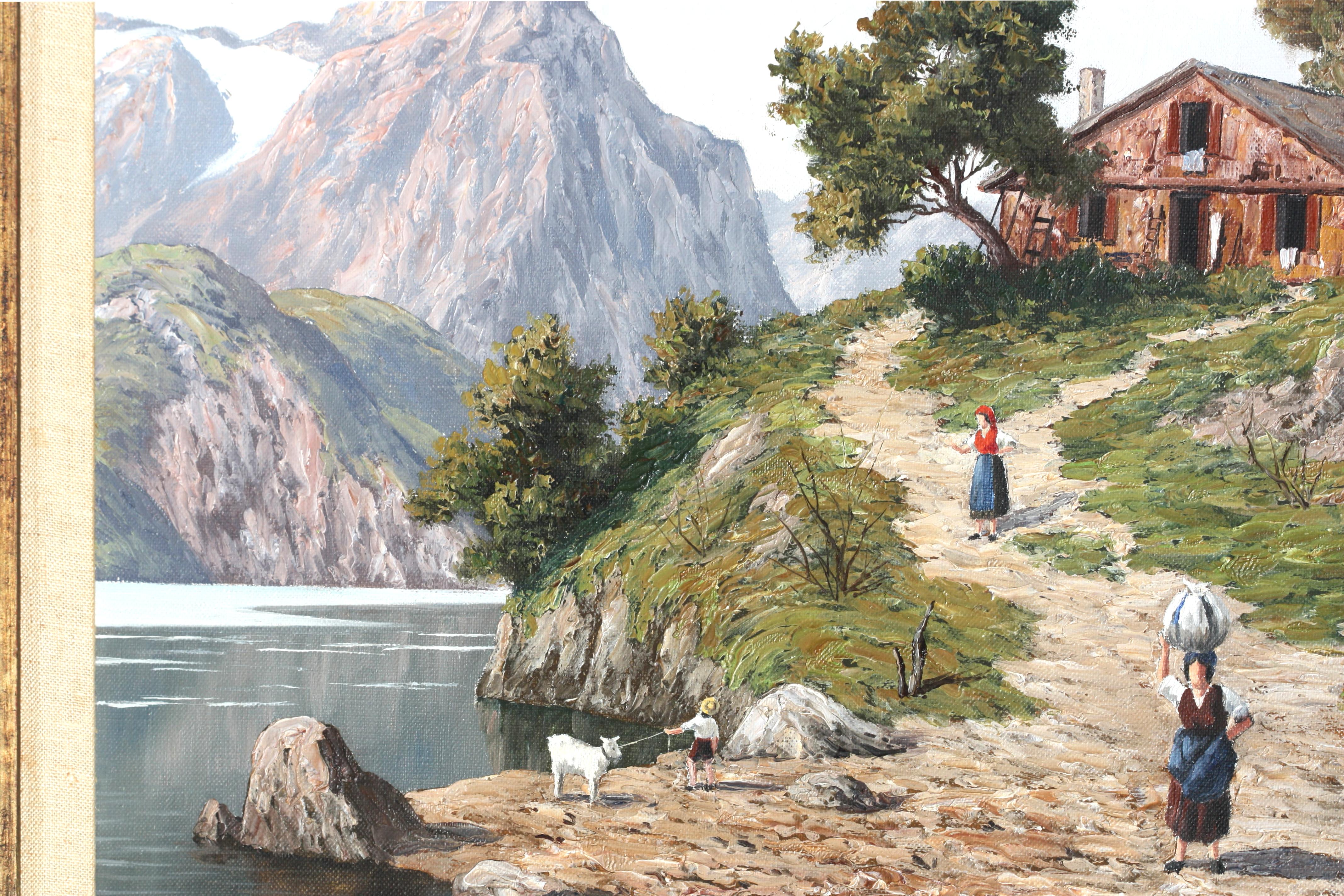 R.(Raymond) Goubert, (20th/21st. Century) Painting For Sale 3