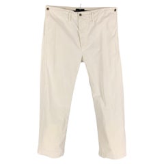 RRL by RALPH LAUREN Size 32 Off White Cotton Casual Pants