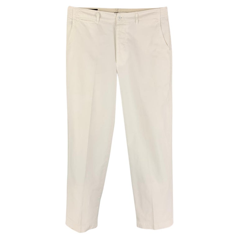 RRL by RALPH LAUREN Size 32 Off White Cotton Casual Pants For Sale at  1stDibs