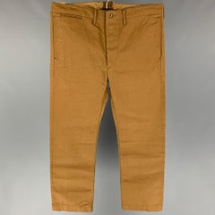 RRL by RALPH LAUREN Size 36 Rust Cotton Casual Pants