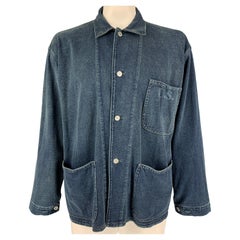 RRL by RALPH LAUREN Size XL Dark Blue Cotton Jacket
