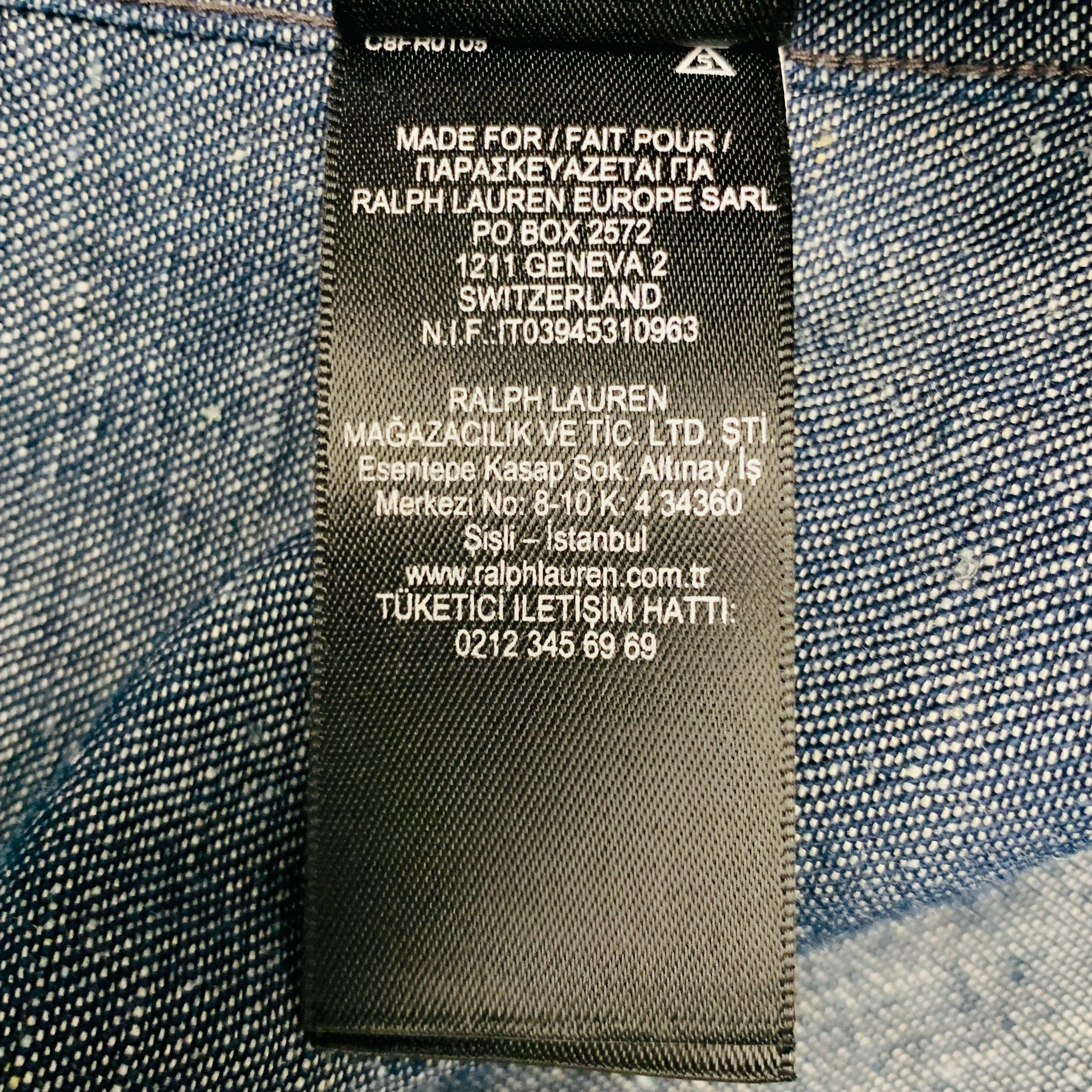 RRL by RALPH LAUREN Size XL Heather Indigo Cotton Notch Lapel Sport Coat 3
