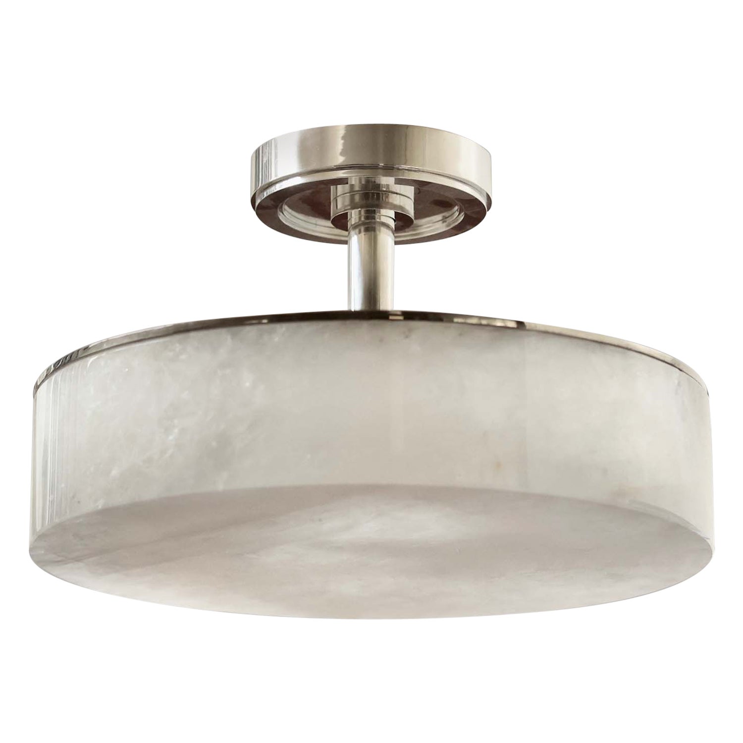 RRN10 Rock Crystal Semi Flush Mount By Phoenix