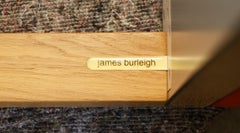 Rrp £1200 James Burleigh Red Large Kitchen Dining Table Bench Sizes & Colours