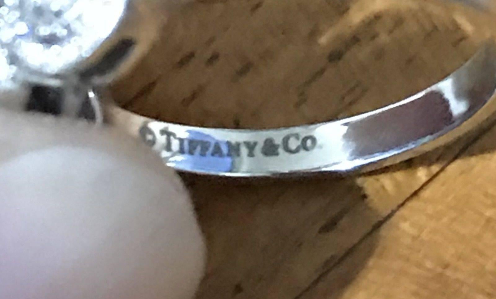 Tiffany Platinum and Diamond Circlet Ring 0.55-Carat with Original Receipt 4