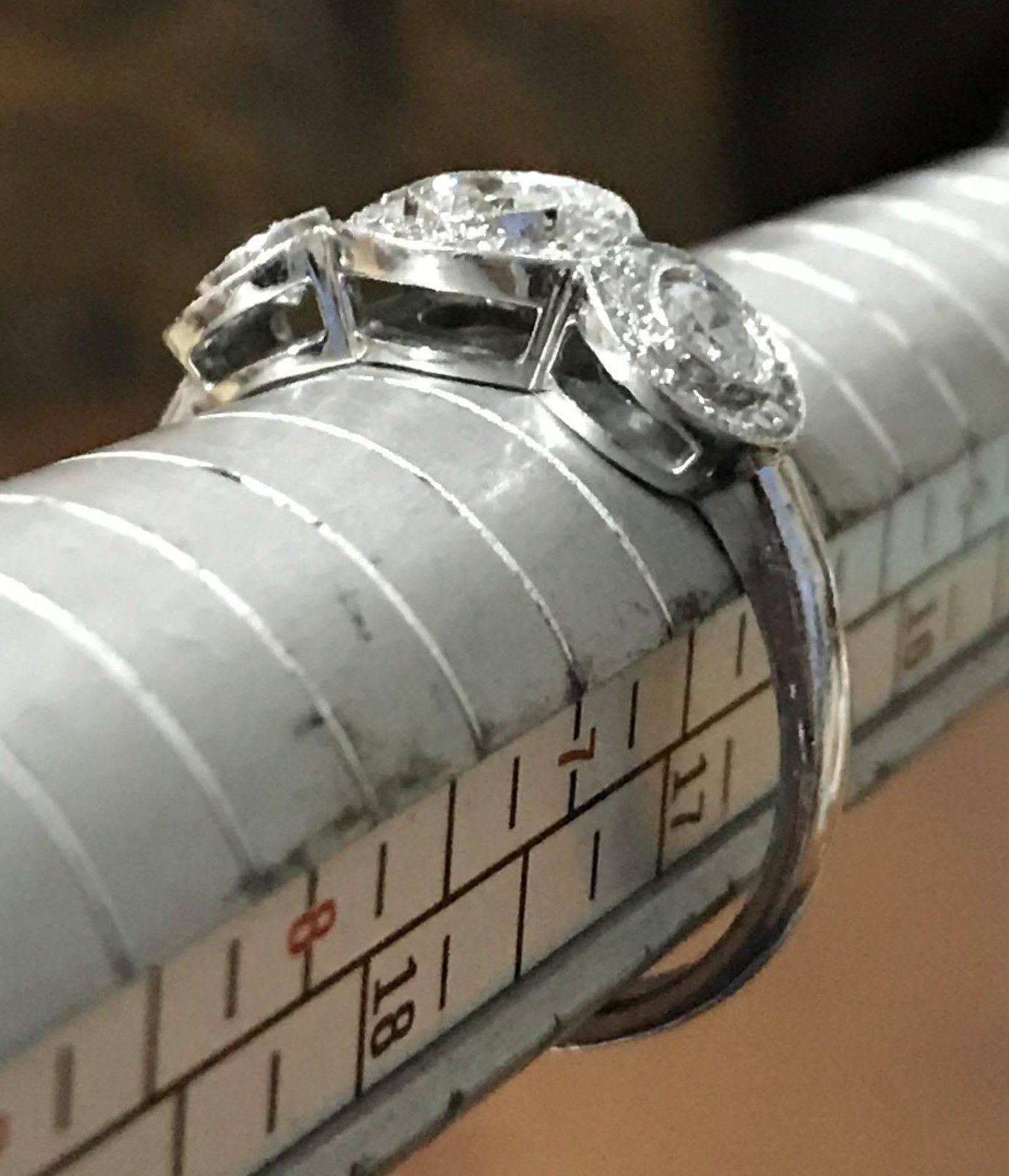 Contemporary Tiffany Platinum and Diamond Circlet Ring 0.55-Carat with Original Receipt
