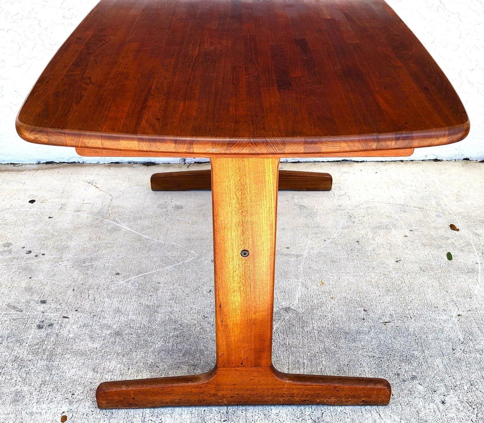 R.S. Mesa de comedor Associates Teca maciza Años 60 en venta 6