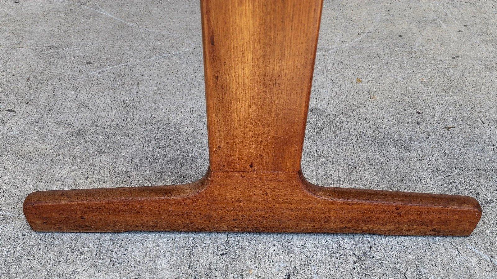 R.S. Mesa de comedor Associates Teca maciza Años 60 en venta 9