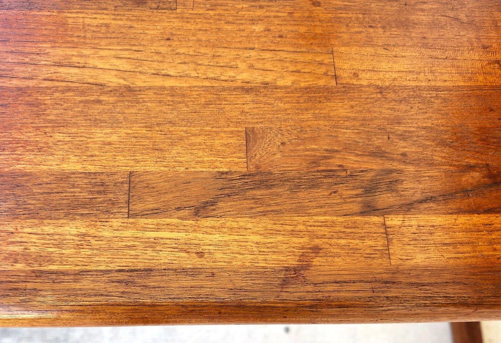 R.S. Mesa de comedor Associates Teca maciza Años 60 en venta 12