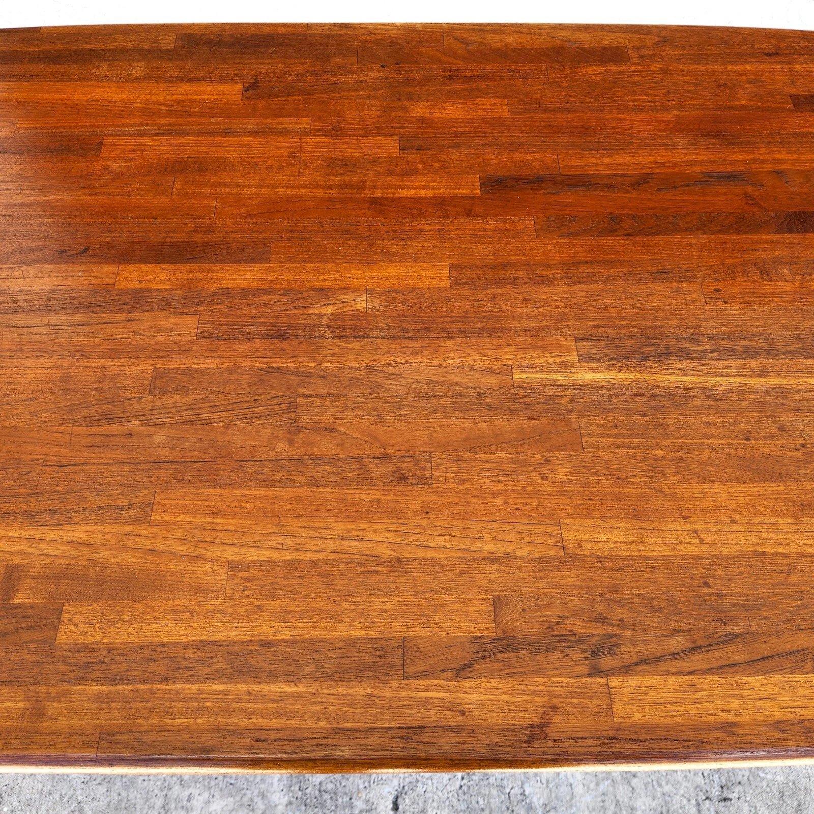 R.S. Mesa de comedor Associates Teca maciza Años 60 en venta 13