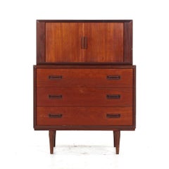 RS Associates Mid Century Danish Teak Highboy Dresser