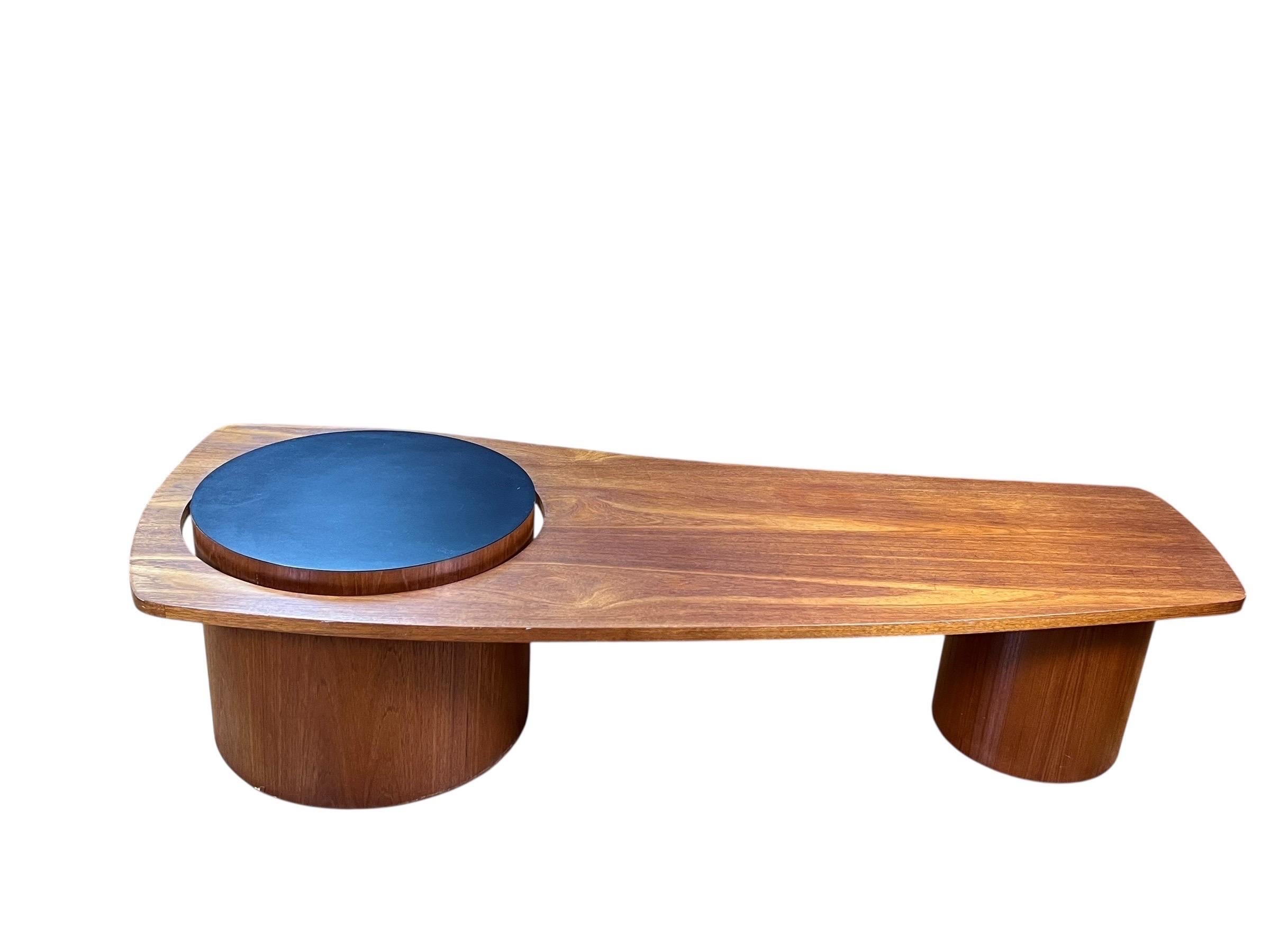 Unknown Rs Associates Teak Coffee Table - Martini Table, 1960s For Sale