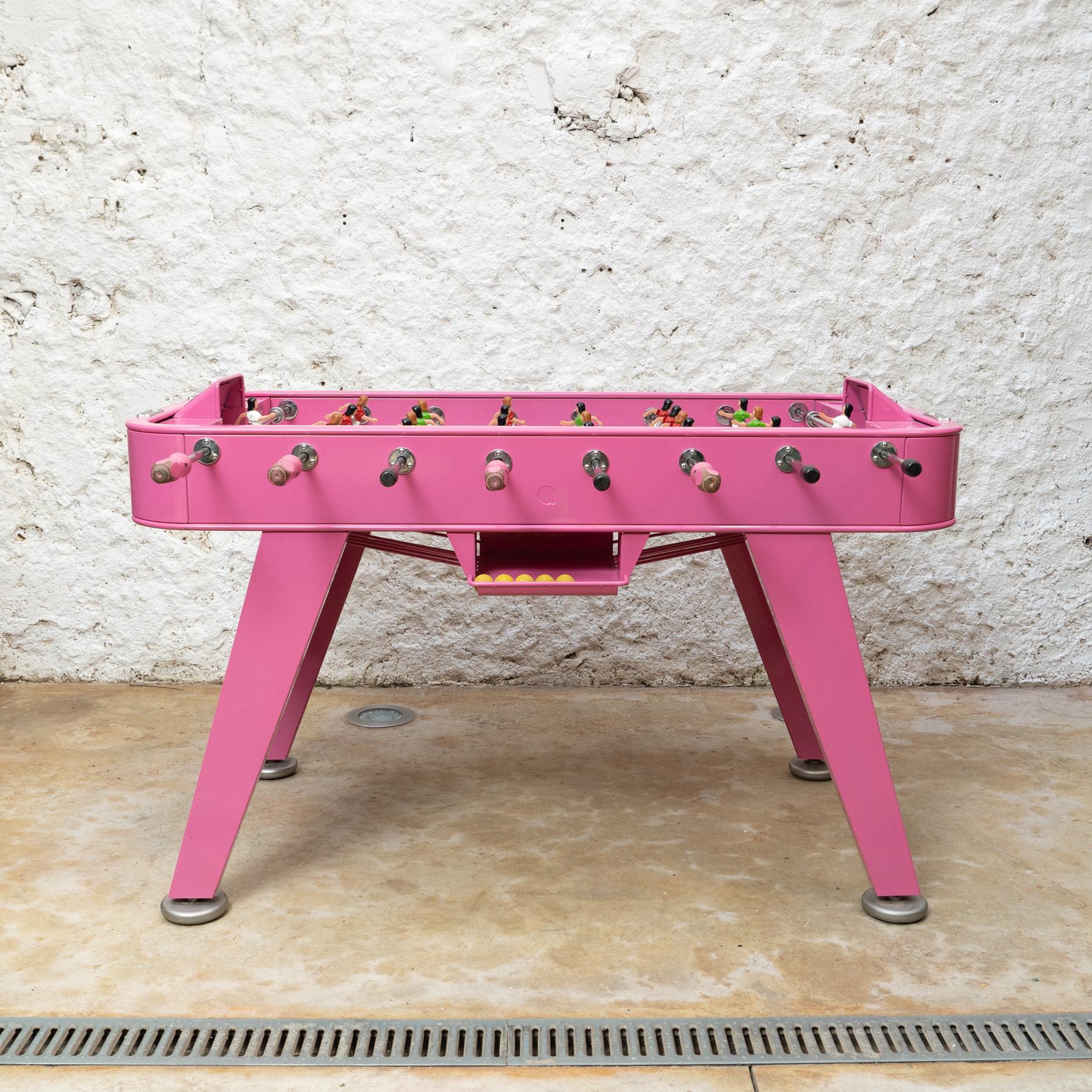 Mid-Century Modern RS Barcelona 'Ella' Special Edition Pink Futbolin: Female Players For Sale