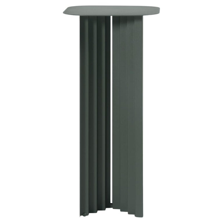 RS Barcelona Plec Steel Pedestal, green For Sale