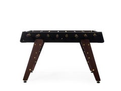 RS Barcelona RS Wood Gold Table in Black by Rafael Rodriguez