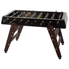 RS Barcelona RS Wood Gold Table in Black by Rafael Rodriguez