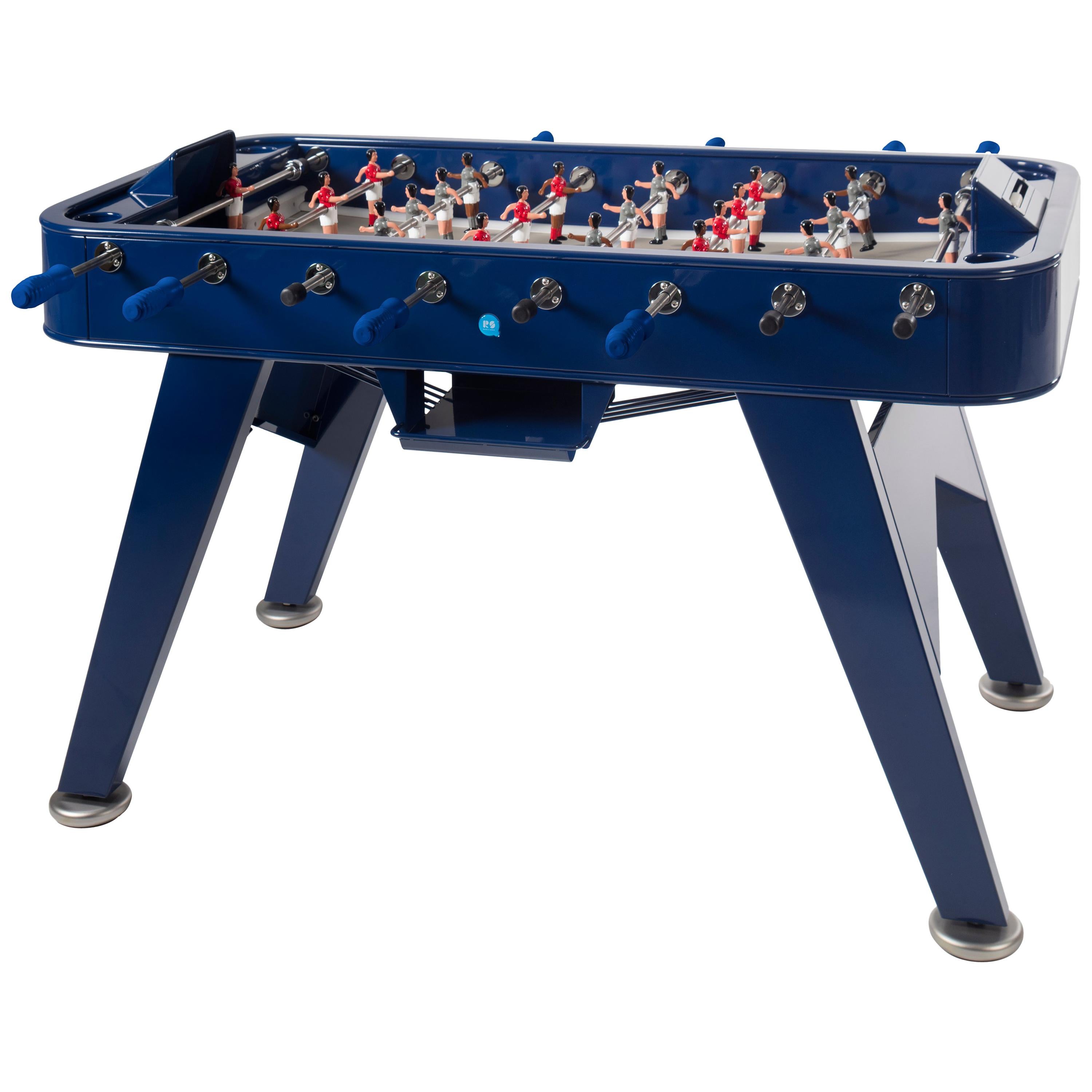 RS Barcelona RS2 Football Table in Blue Iron by Rafael Rodriguez For Sale