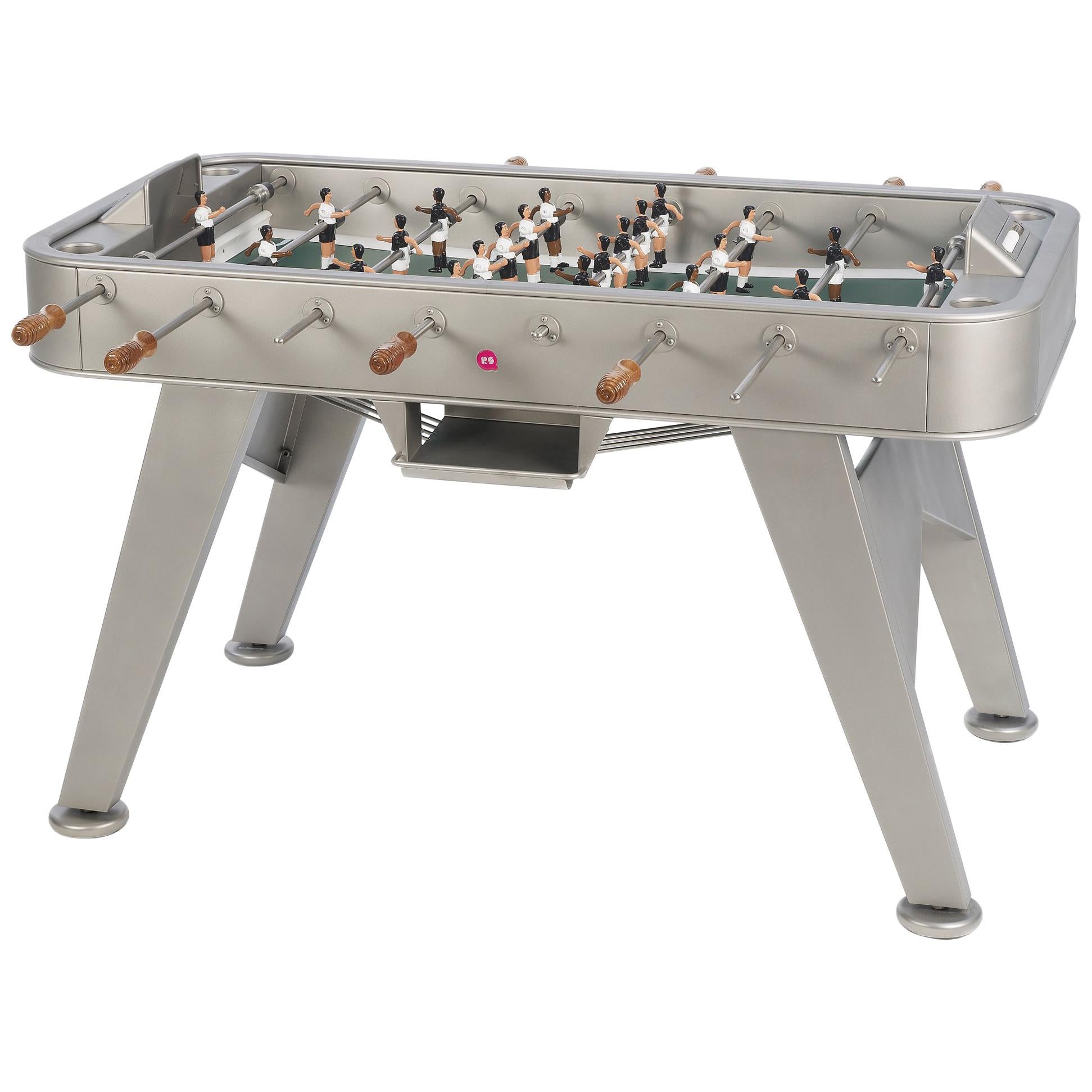 RS Barcelona RS2 Football Table in Stainless Steel by Rafael Rodriguez