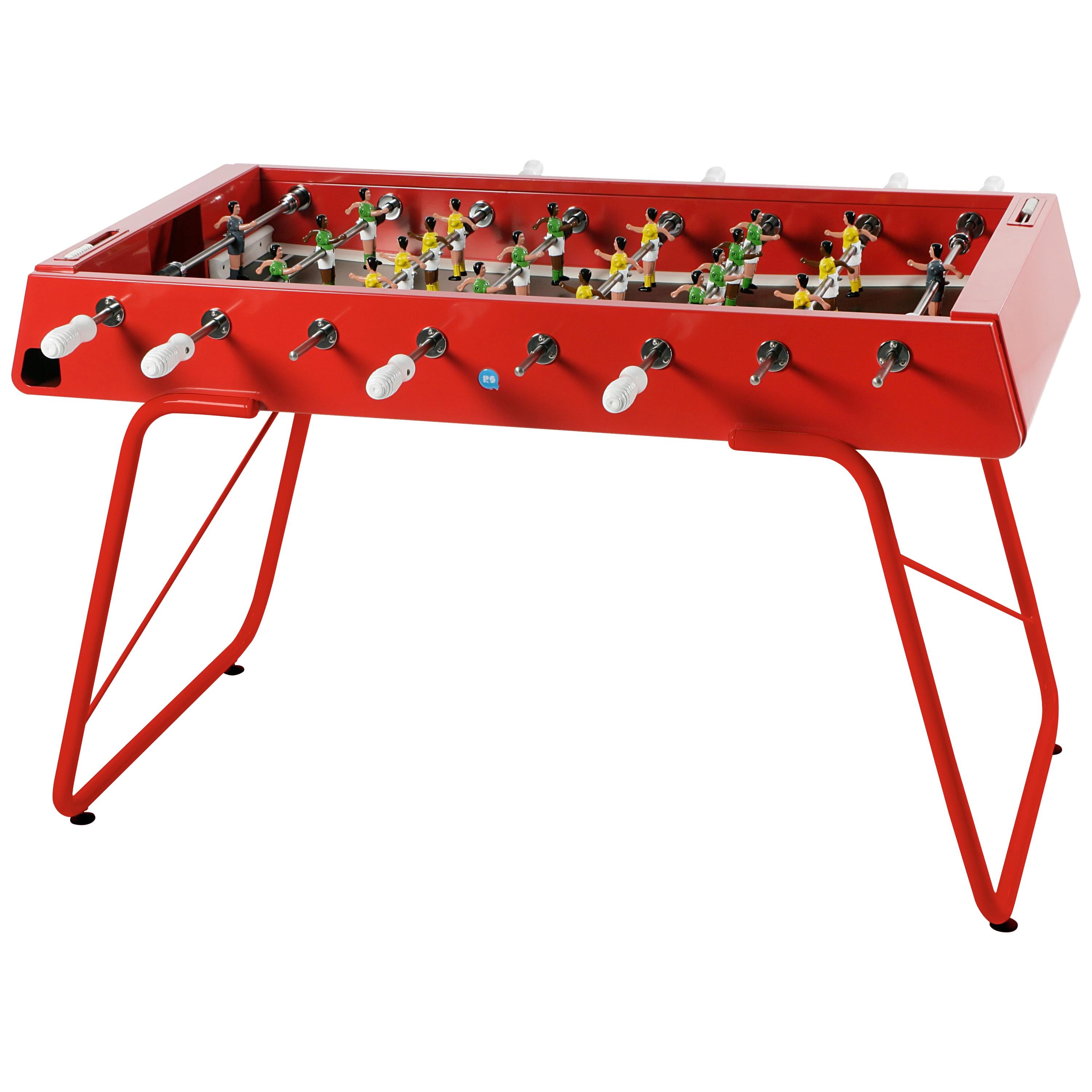 RS Barcelona RS3 Football Table in Red by Rafael Rodriguez For Sale