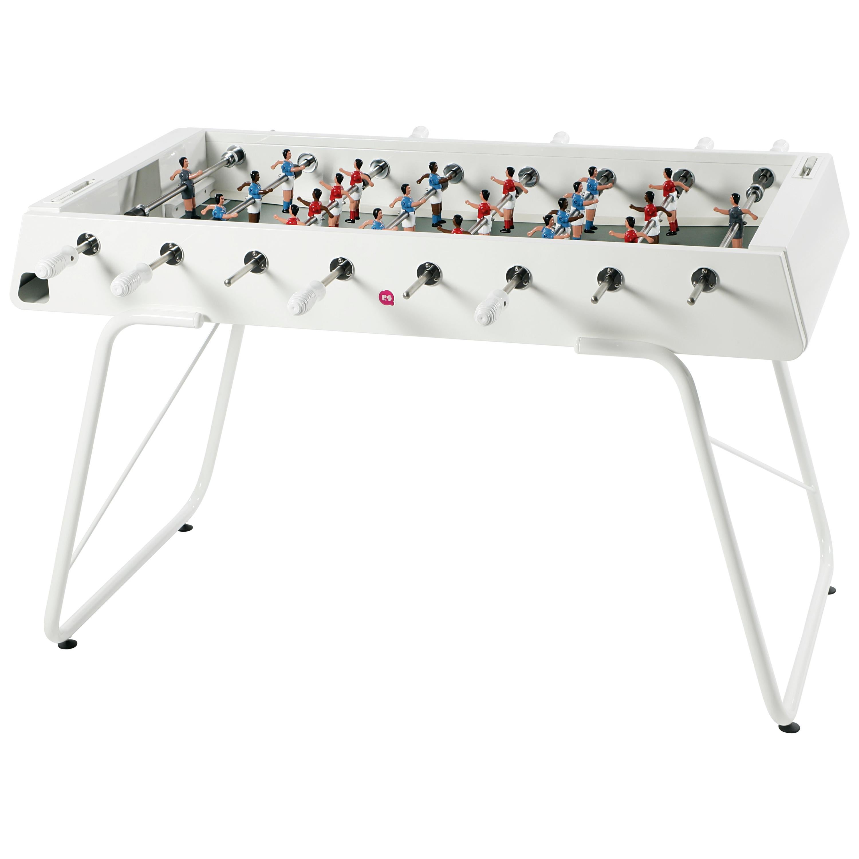 RS Barcelona RS3 Football Table in White by Rafael Rodriguez For Sale