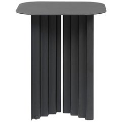 RS Barcelona Plec Small Table in Black Metal by A.P.O.