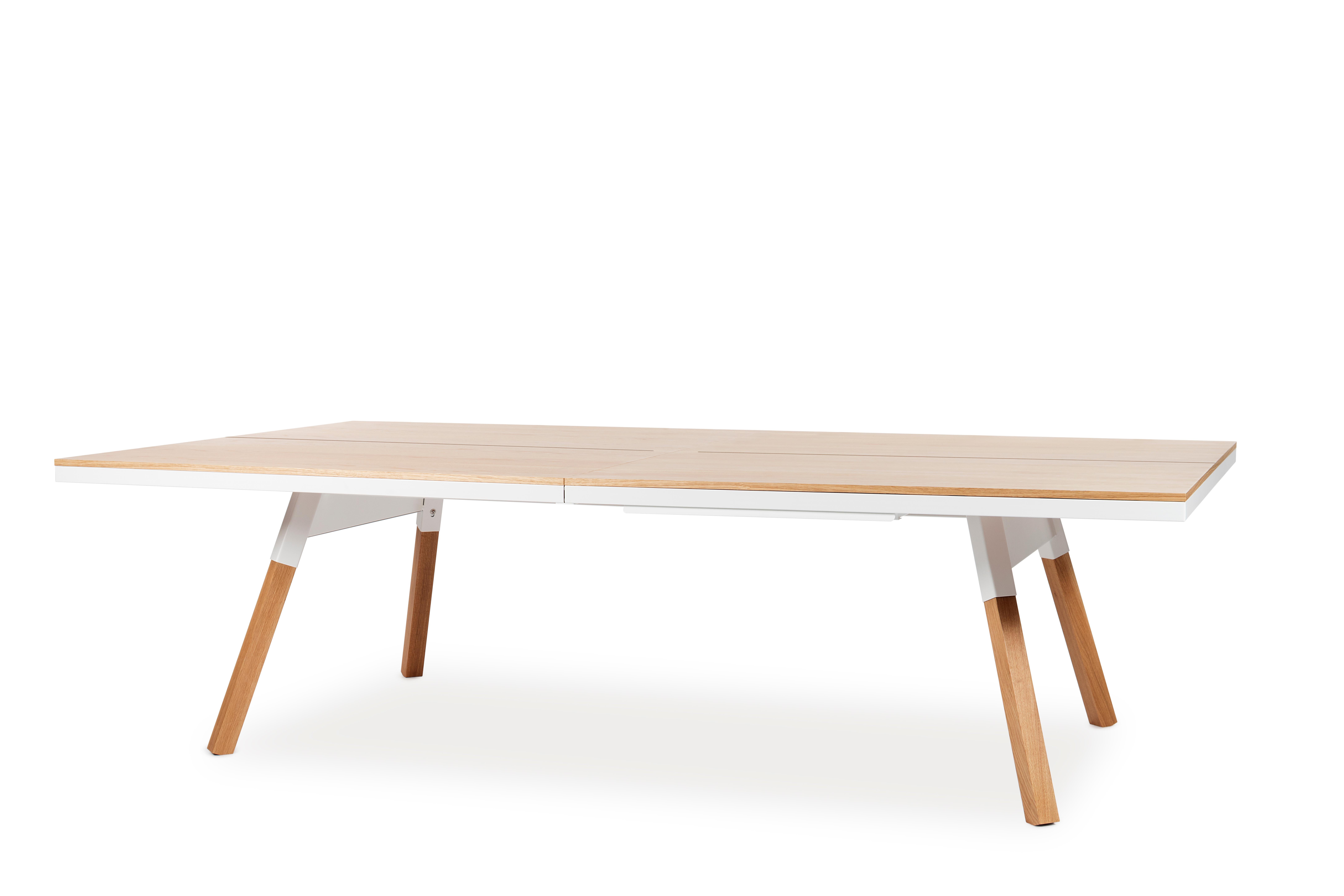 With our wood topped You and Me ping-pong table, we’ve taken our playful attitude indoors. Wood offers comfort and elegance, while sportiness blends in seamlessly in new settings. There’s a place for everything with a You and Me. There’s a place for