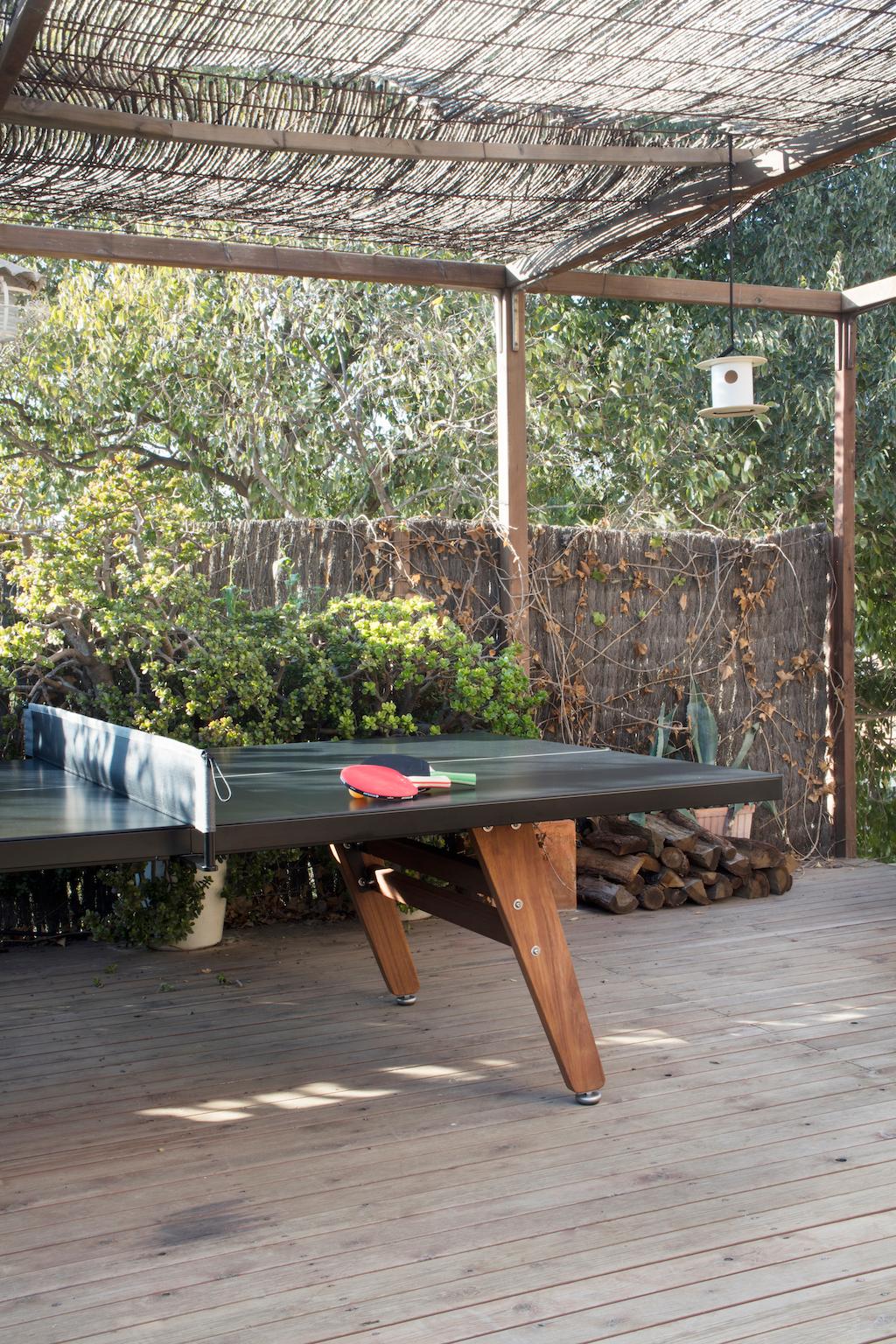 XXIe siècle et contemporain Table de ping-pong stationnaire RS noire de RS Barcelona en vente