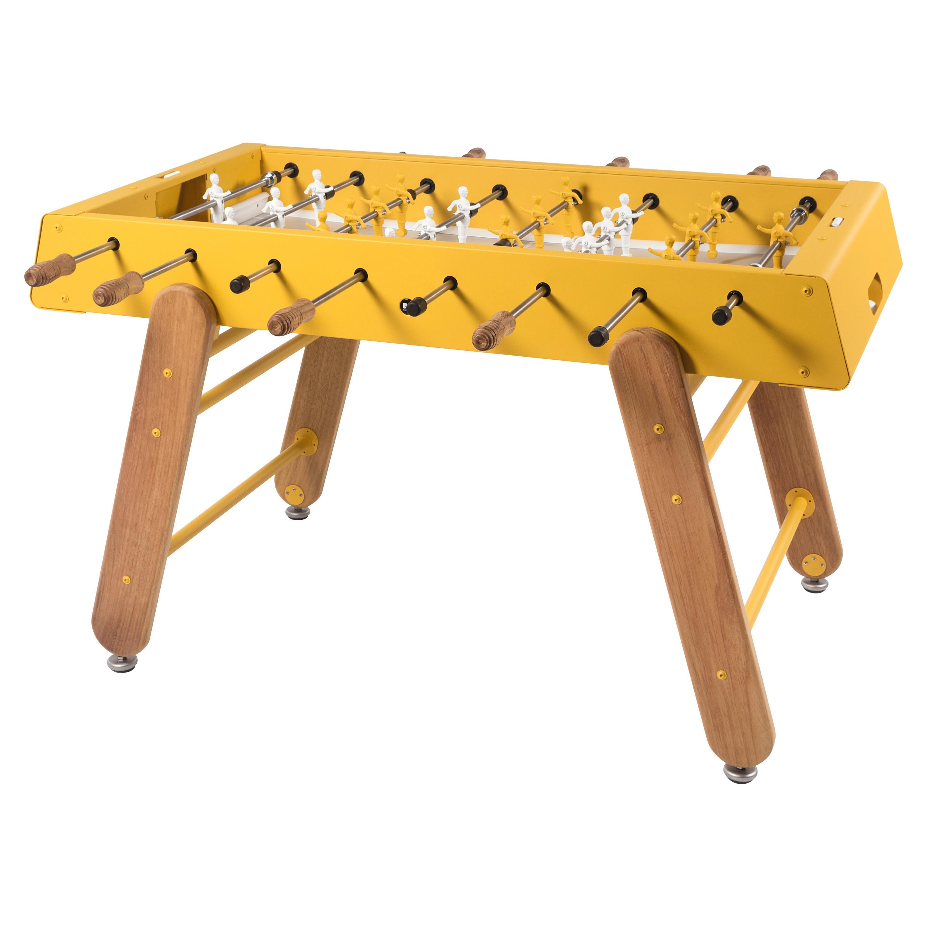 Vintage Cast Aluminum Foosball Table at 1stDibs