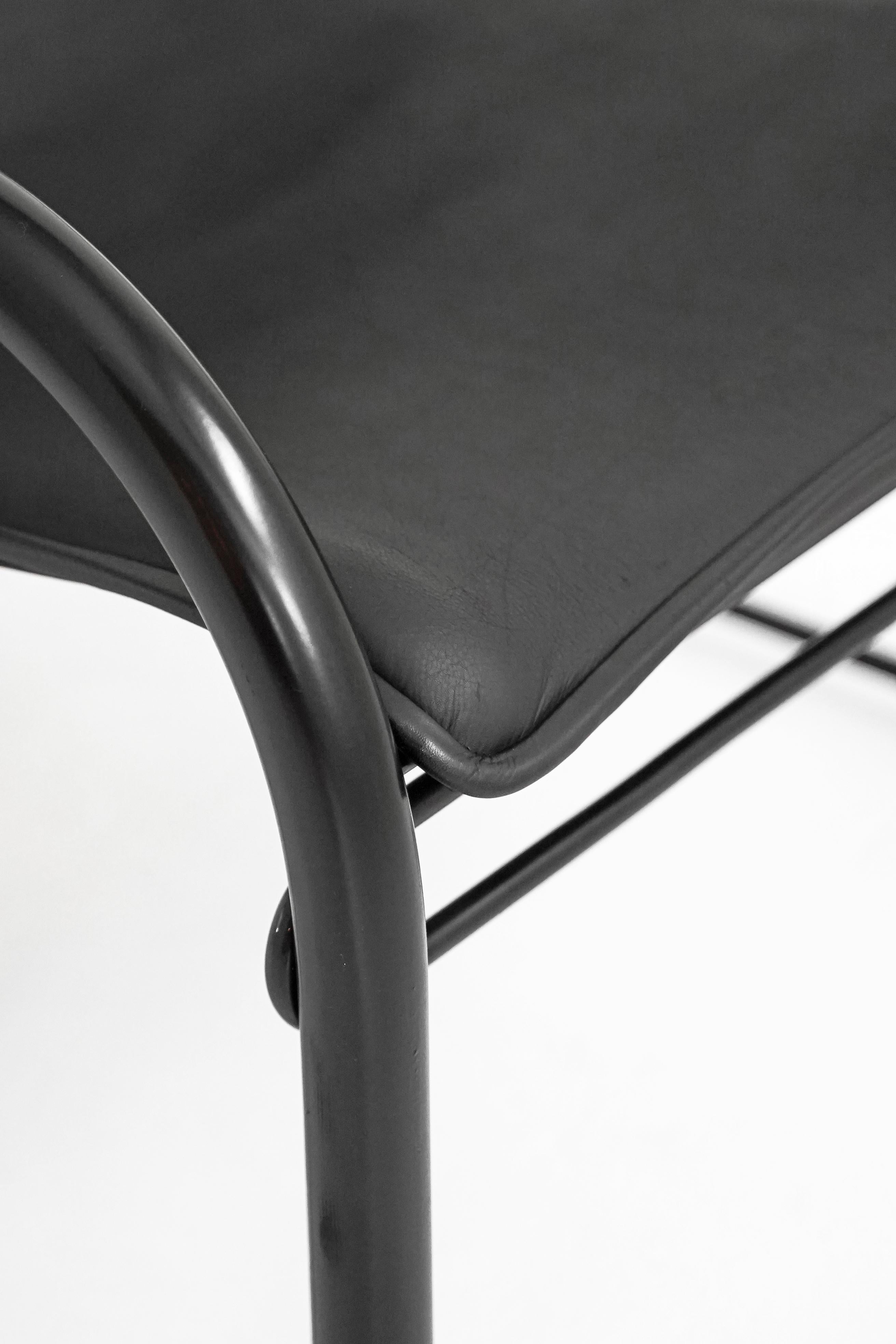 RS48 Lounge Chair in Leather by Robert Schultz for Nienkamper For Sale 4