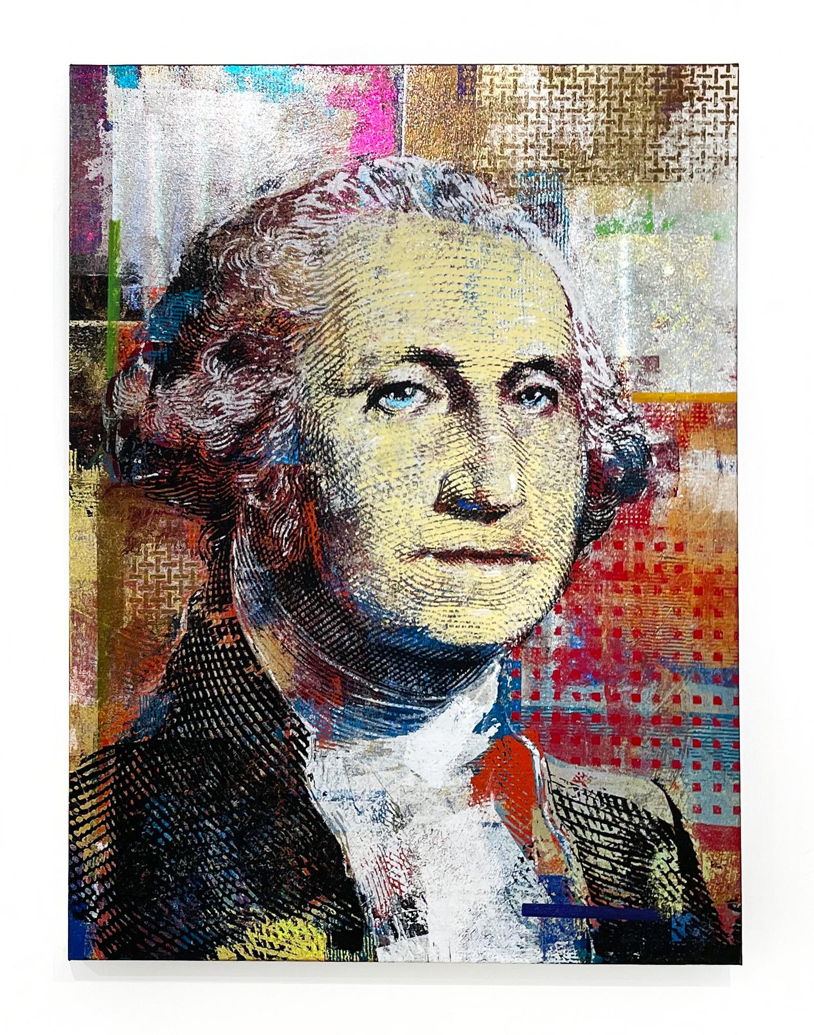 1. George Washington (Zeitgenössisch), Painting, von Houben R.T.