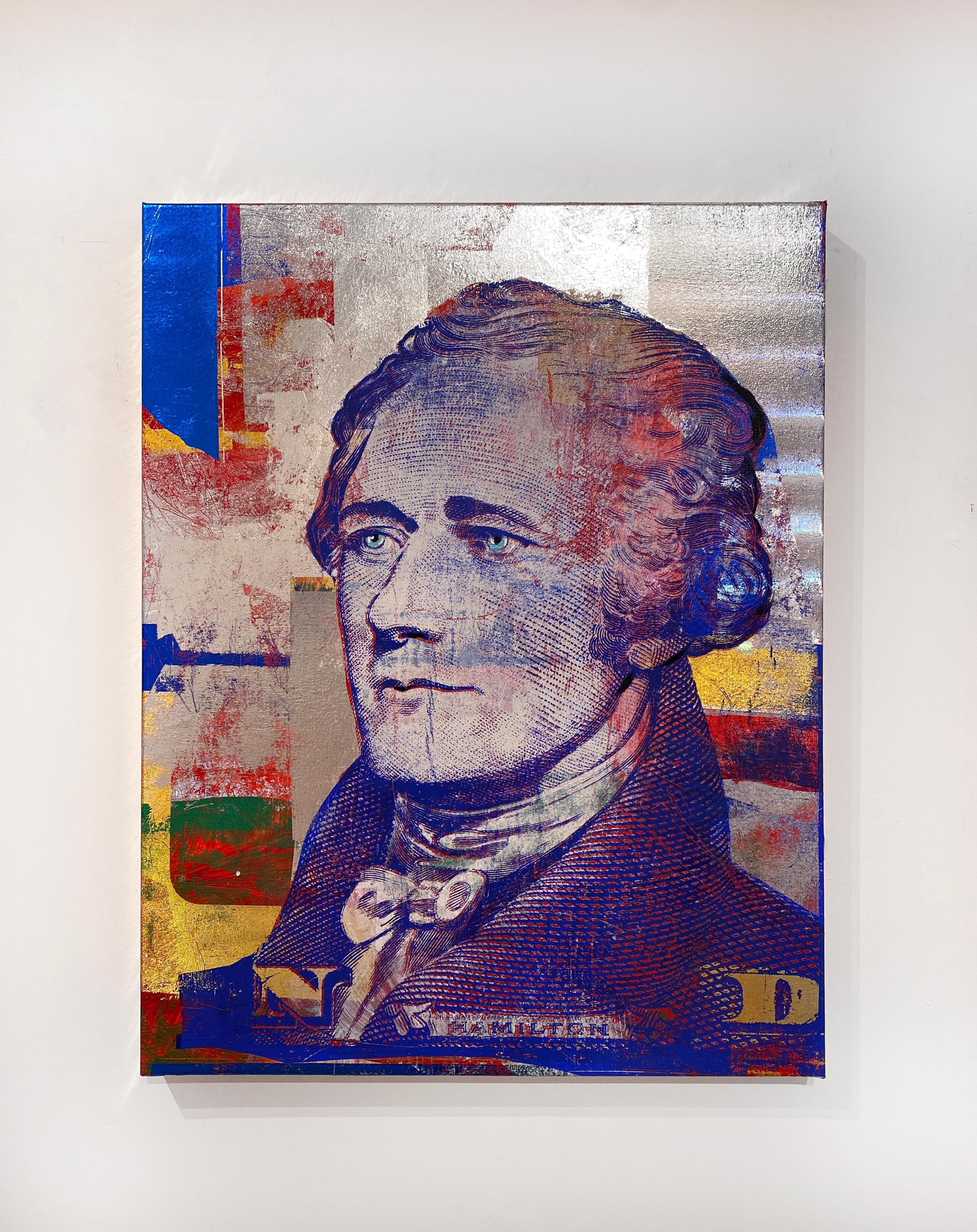 10 Dollars Alexander Hamilton - Painting by Houben R.T.
