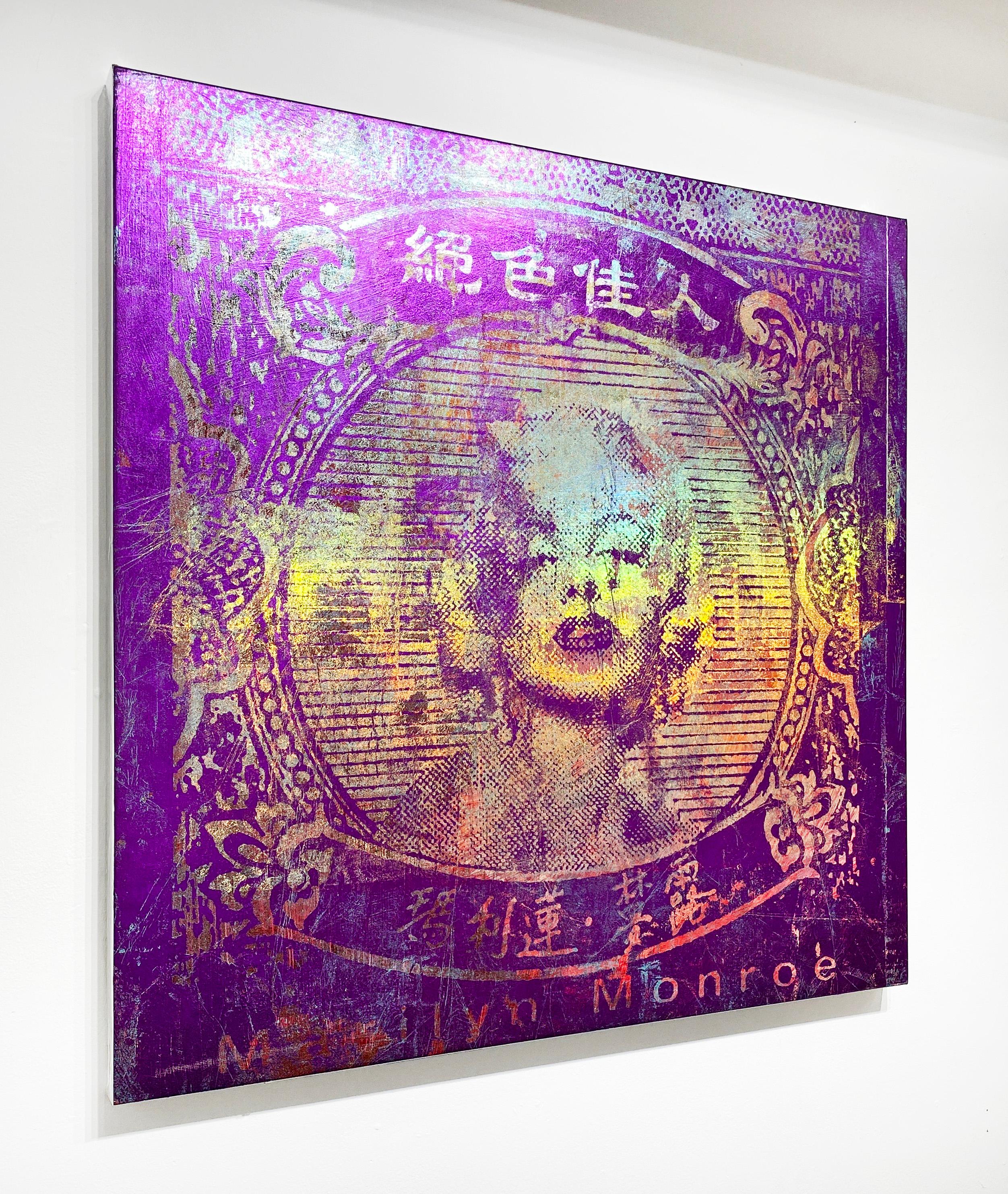 1000000 Dollars Marilyn Monroe - Contemporary Painting by Houben R.T.