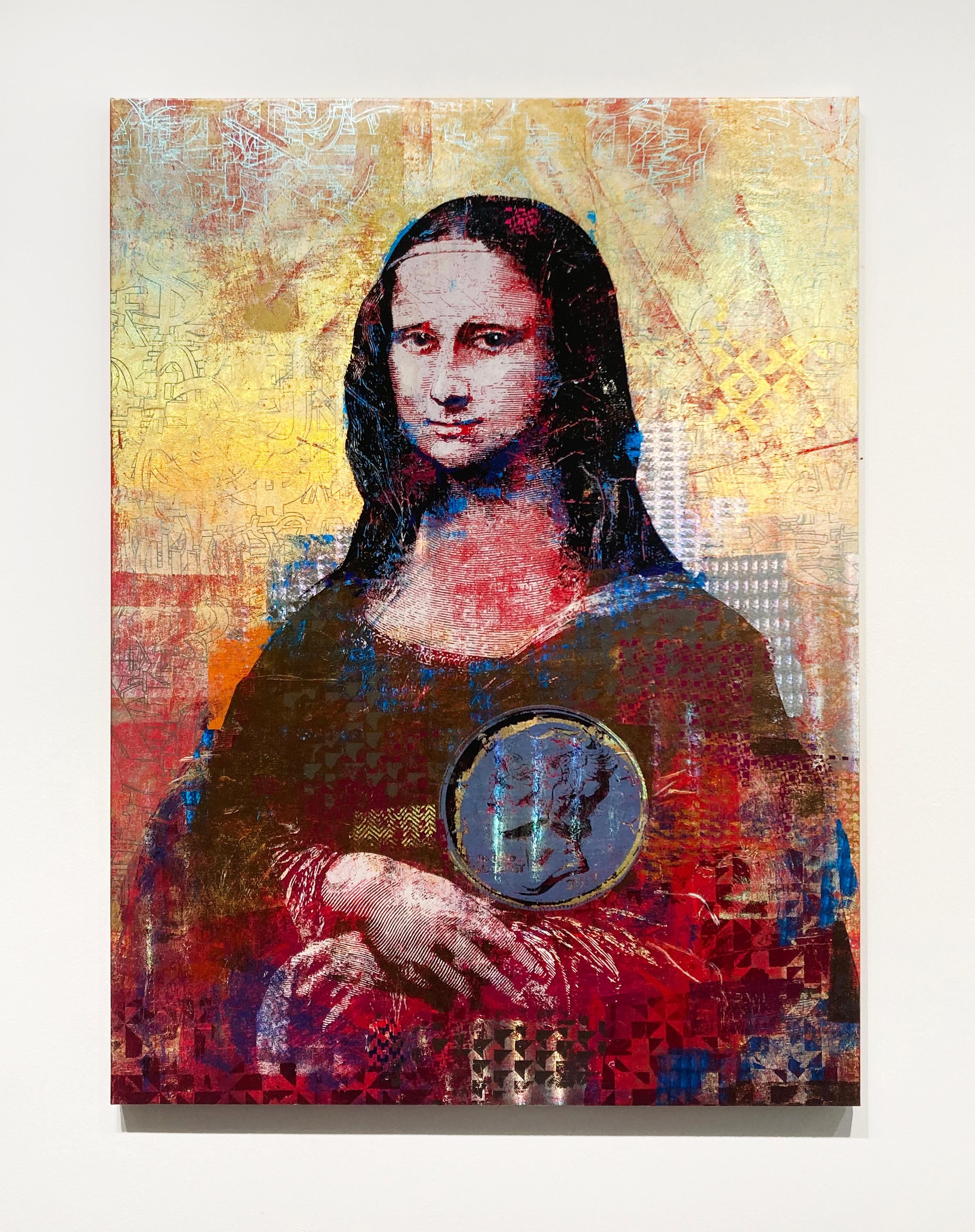 2 Colones Mona Lisa Costa Rica - Painting di Houben R.T.