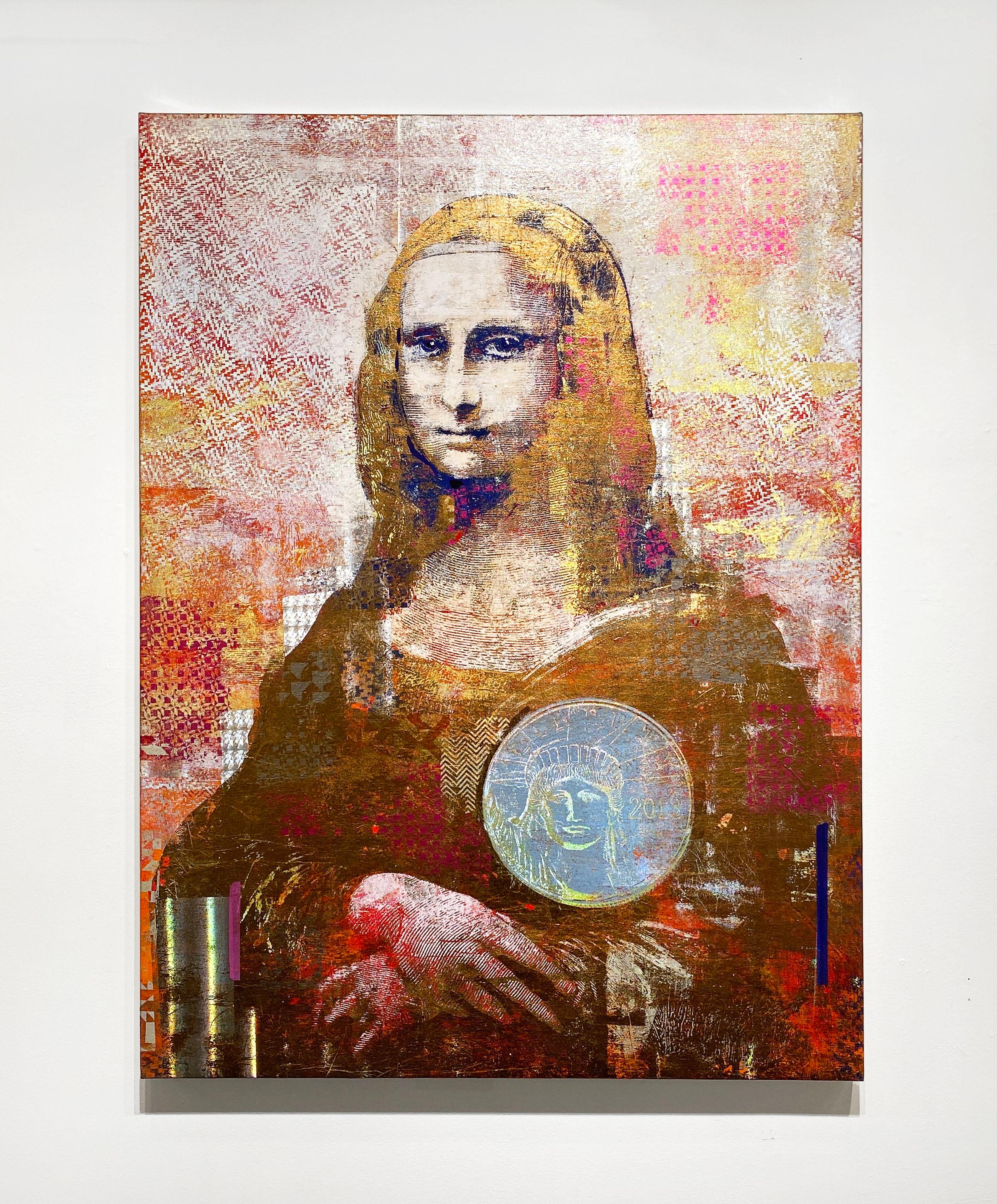 2 Colones Mona Lisa - Painting de Houben R.T.