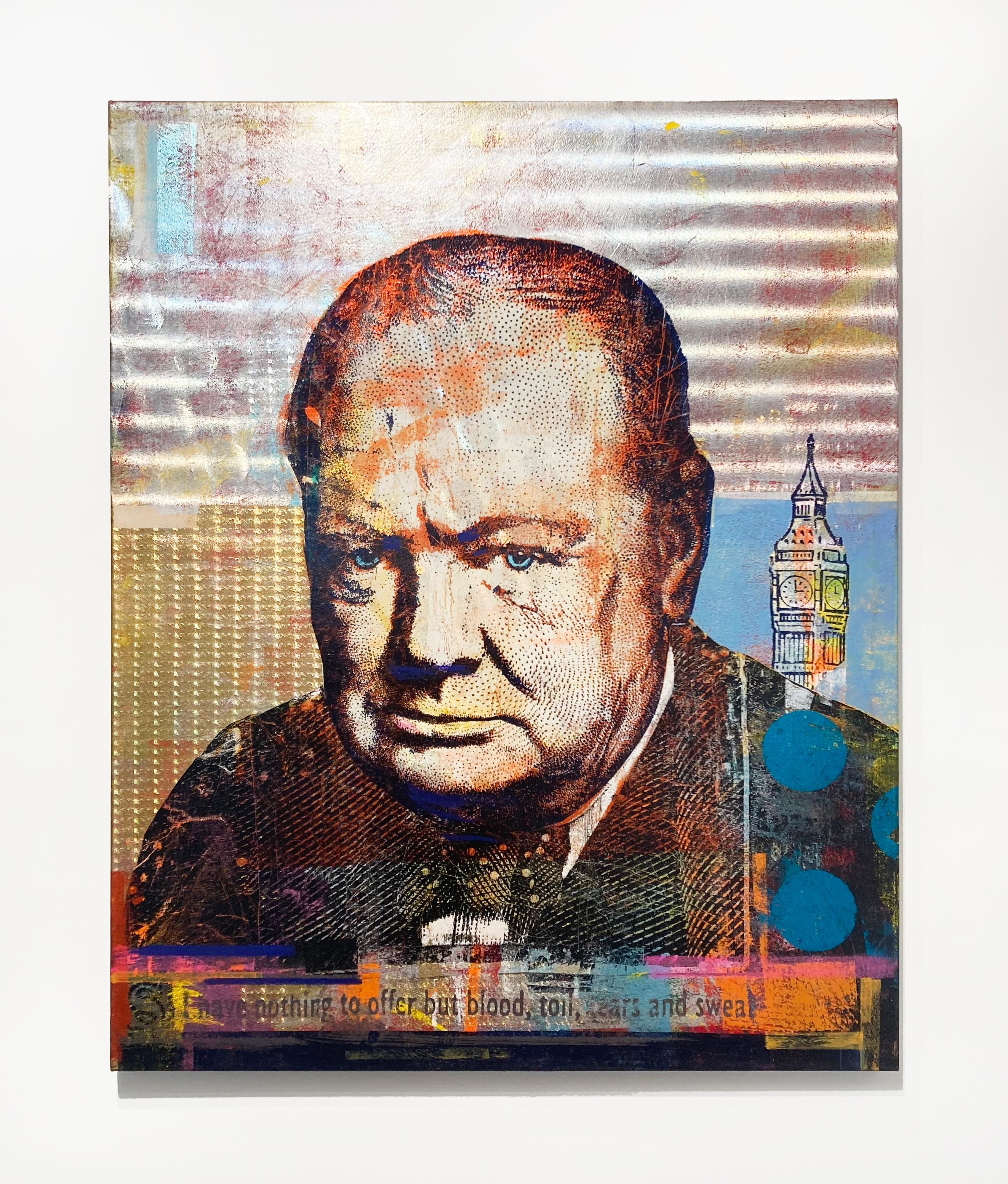 5 Libras Churchill - Painting de Houben R.T.